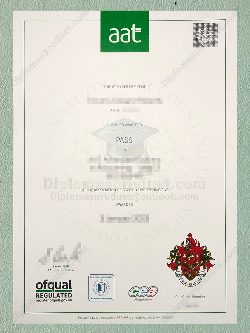 AAT Certificate, AAT Degree AAT Certificate, AAT Degree