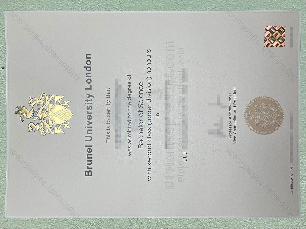 Brunel University London degree, Brunel University London diploma