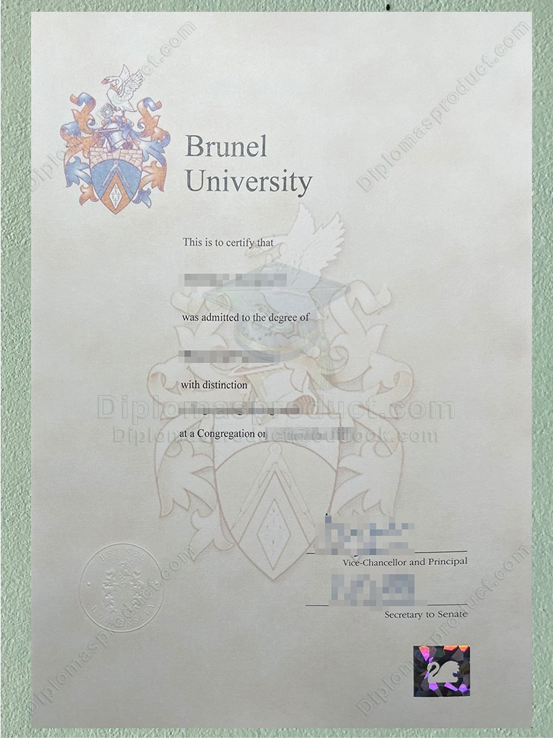 Brunel University degree, Brunel University diploma Brunel University degree, Brunel University diploma