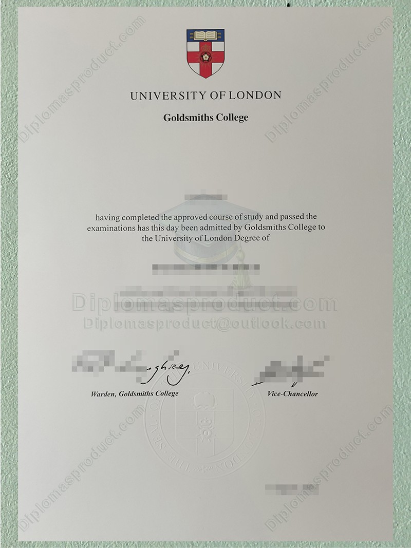 Goldsmiths University of London Degree, Goldsmiths University of London Diploma Goldsmiths University of London Degree, Goldsmiths University of London Diploma