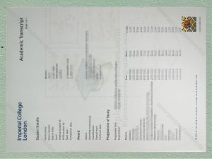Imperial College London Transcript, Imperial College London Degree