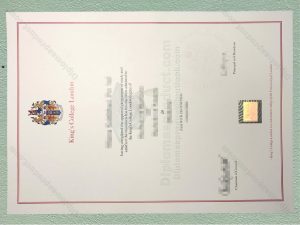 King's College London Degree, King's College London Diploma