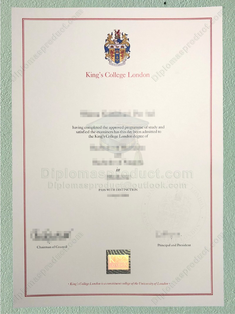 King's College London Degree, King's College London Diploma King's College London Degree, King's College London Diploma