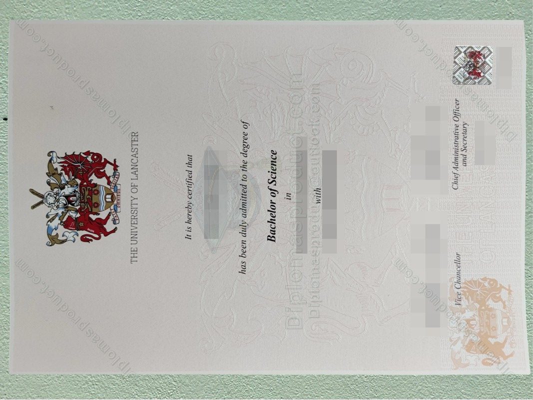 Lancaster University Degree, Lancaster University Diploma