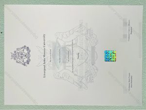Liverpool John Moores University degree, Liverpool John Moores University diploma