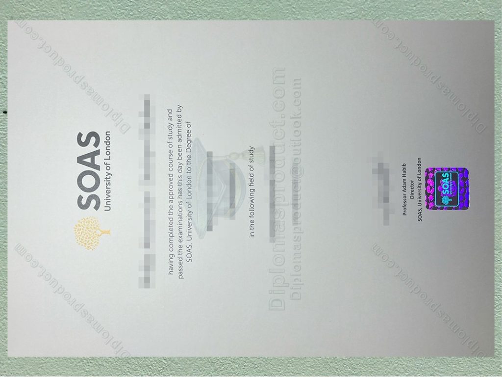SOAS University of London Degree, SOAS University of London Diploma
