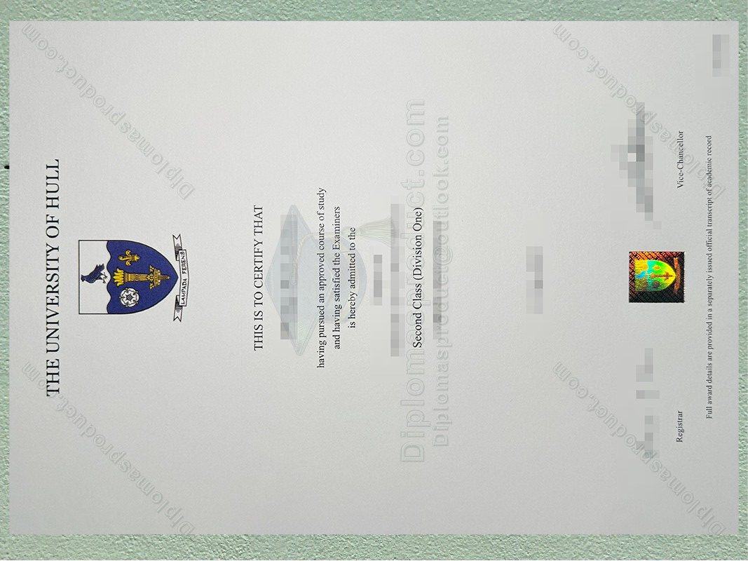 University of Hull Degree, University of Hull Diploma