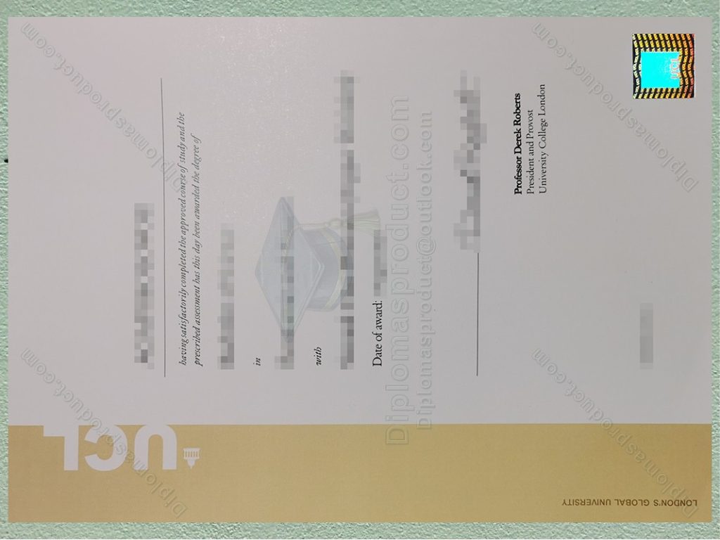 UCL Diploma, University College London Degree