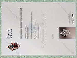 University of Bolton degree, University of Bolton transcript