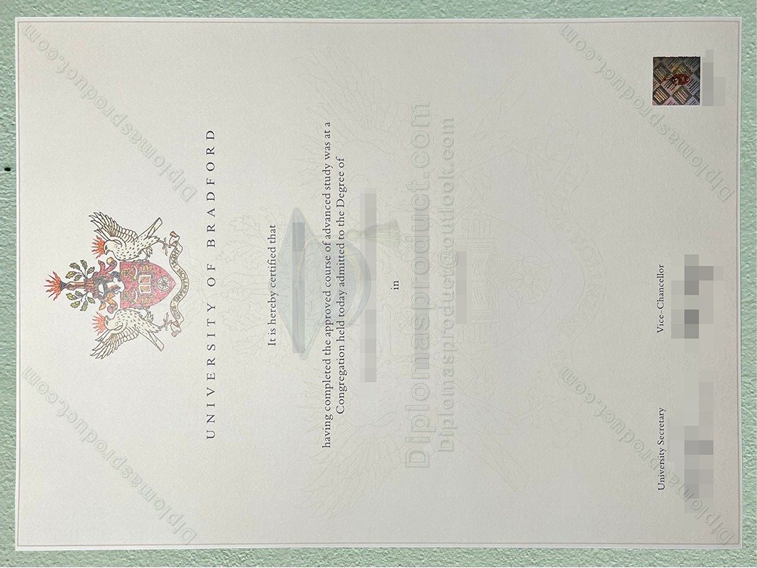 University of Bradford Degree, University of Bradford Diploma