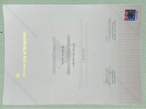 University of Brighton diploma, University of Brighton degree