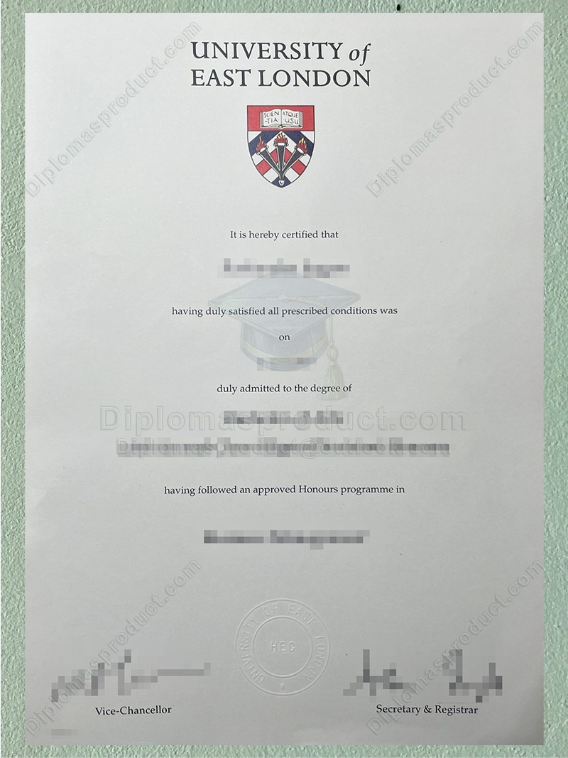 University of East London Degree, University of East London Diploma University of East London Degree, University of East London Diploma