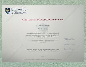 University of Glasgow Diploma, University of Glasgow Degree