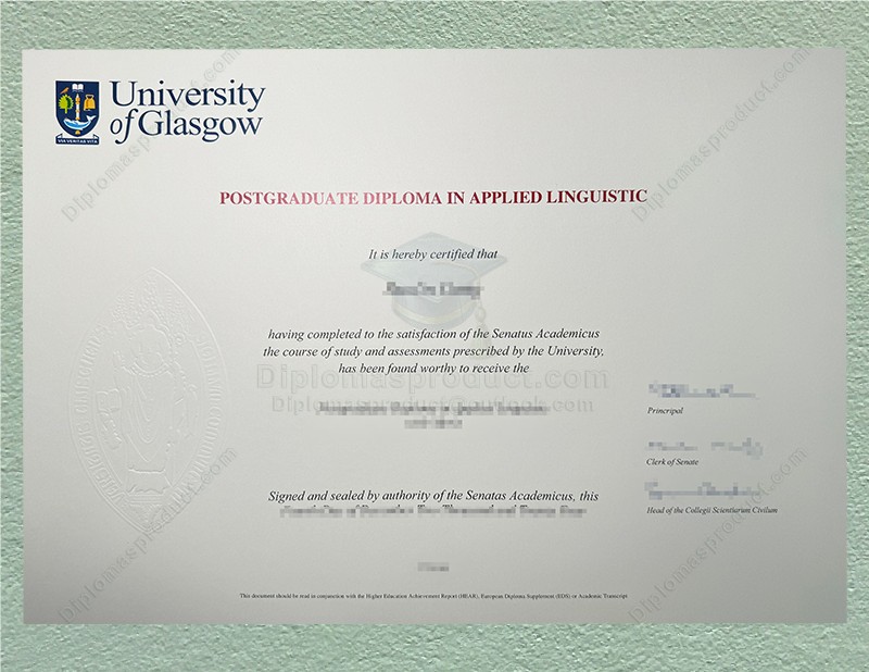 University of Glasgow Diploma, University of Glasgow Degree University of Glasgow Diploma, University of Glasgow Degree