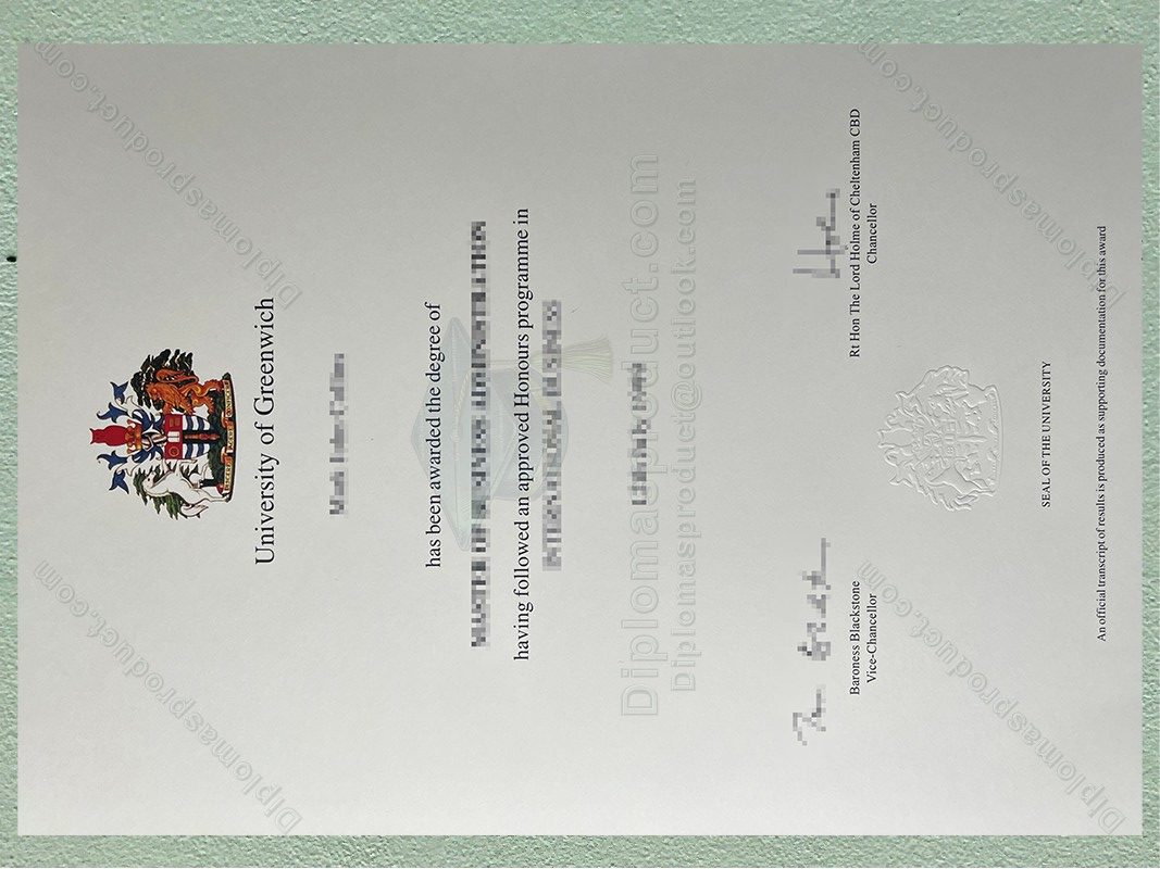 University of Greenwich Degree, University of Greenwich Diploma