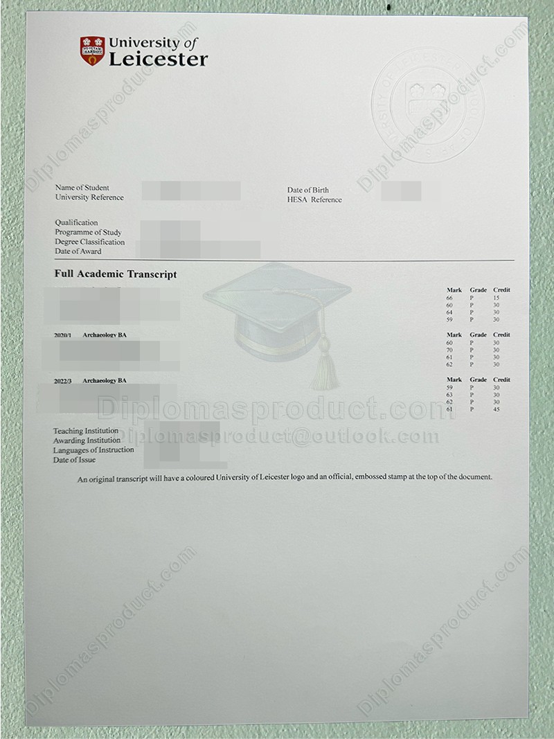 University of Leicester Transcript, University of Leicester Degree University of Leicester Transcript, University of Leicester Degree