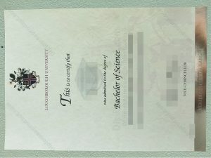 University of Loughborough Degree, University of Loughborough Diploma