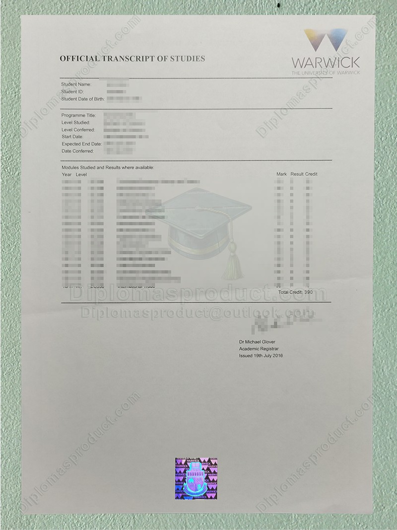 University of Warwick transcript, University of Warwick degree University of Warwick transcript, University of Warwick degree