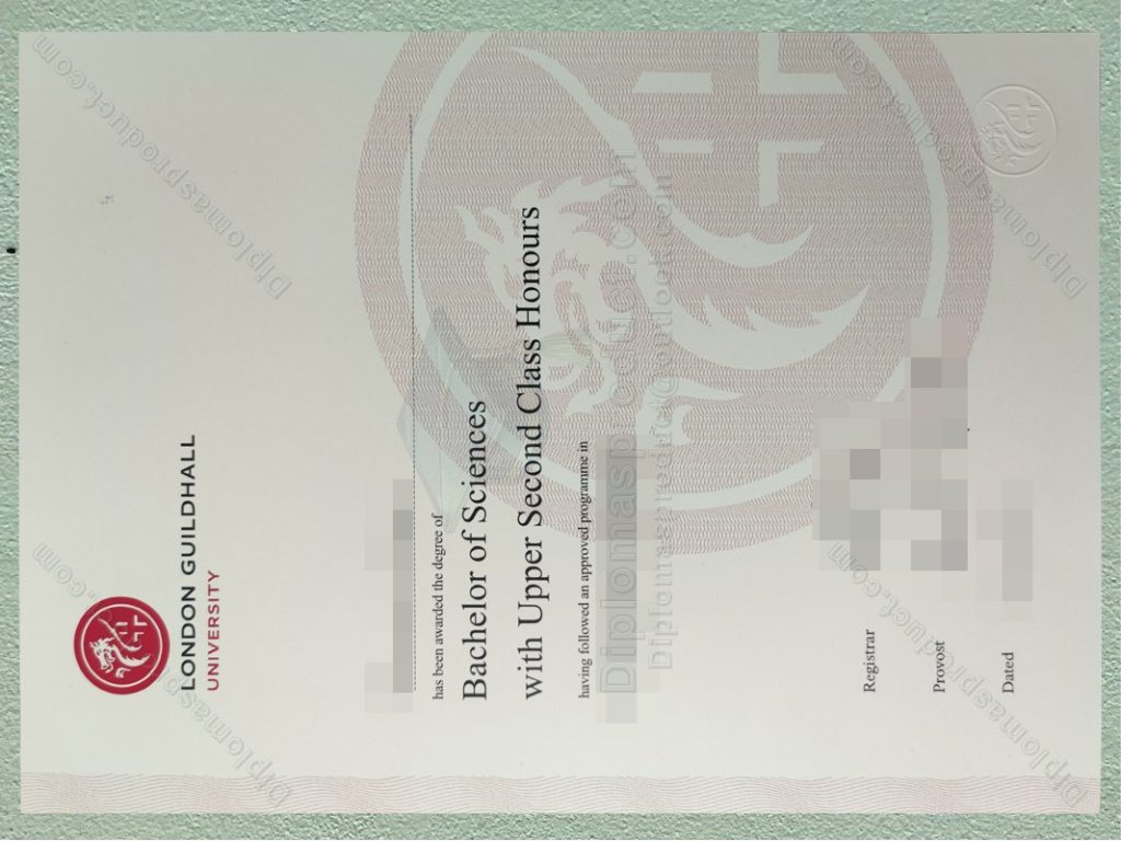 London Guildhall University Degree, London Guildhall University Diploma
