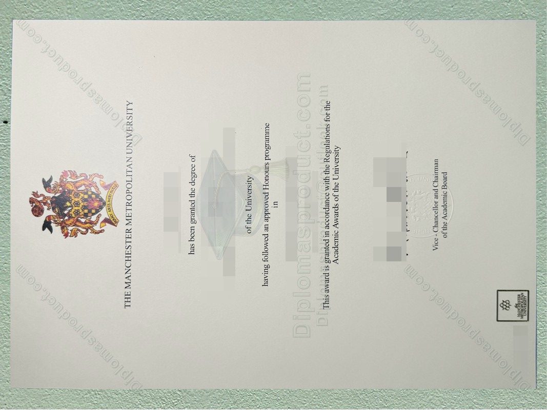 Manchester Metropolitan University Degree, Manchester Metropolitan University Diploma