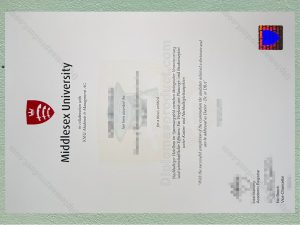 Middlesex University London degree, Middlesex University London diploma