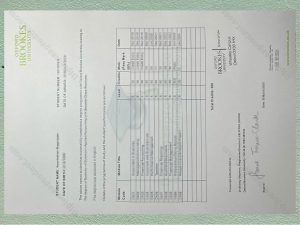 Oxford Brookes University Transcript, Oxford Brookes University Degree