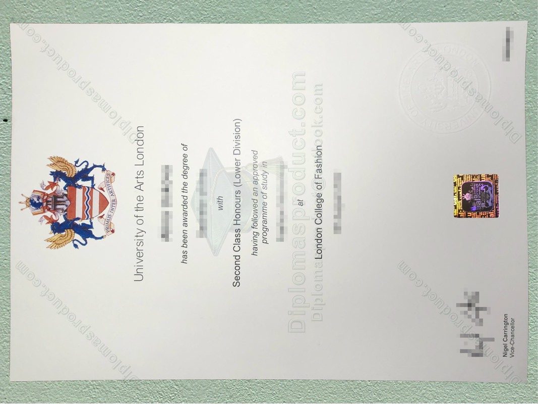 University of the Arts London Diploma, University of the Arts London Degree
